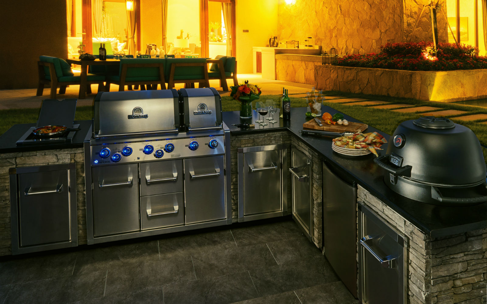 Built In BBQ Built In Barbecue Showroom Gardenbox.co.uk