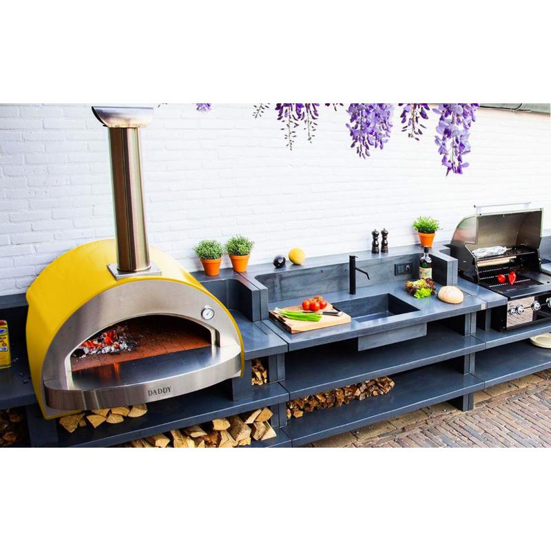 Big Daddy Commercial Grade Wood fired Pizza Oven | Cooks 4 Pizzas in 90 Seconds. From £1999