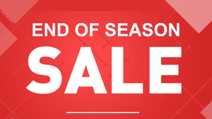 End Of Season Sale