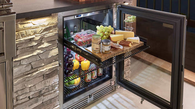 Outdoor Fridge for Built In BBQ or Garden Kitchen