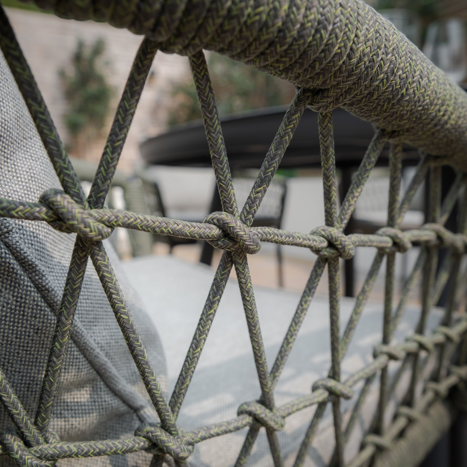 Monaco String Rope £320 Monaco Rope Weave Lounge Chair | Gardenbox.co.uk