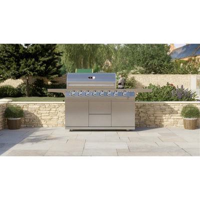 Whistler Cirencester 6 Gas Barbecue with side burner and rear rotisserie burner. Only £1599.99