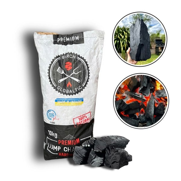 END OF SEASON SALE: Globaltic Birch Lumpwood Charcoal. 20% off! Now £23.99