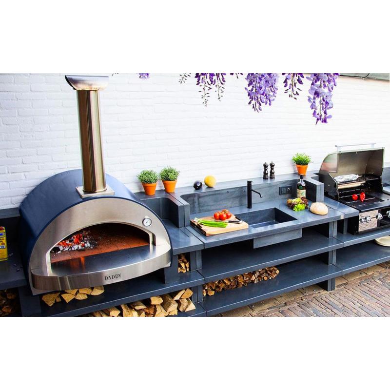 Big Daddy Commercial Grade Wood fired Pizza Oven | Cooks 4 Pizzas in 90 Seconds. From £1999