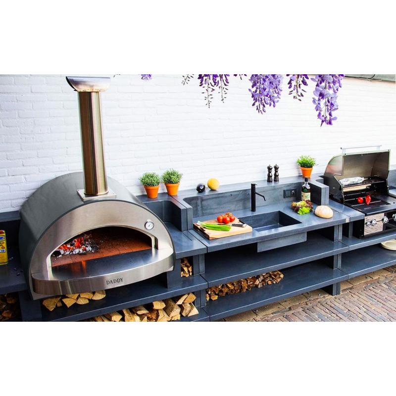 Big Daddy Commercial Grade Wood fired Pizza Oven | Cooks 4 Pizzas in 90 Seconds. From £1999