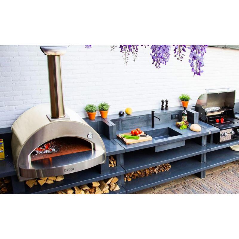 Big Daddy Commercial Grade Wood fired Pizza Oven | Cooks 4 Pizzas in 90 Seconds. From £1999