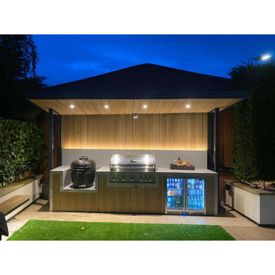 EX DISPLAY: **SALE PENDING*** Whistler Burford 5 Burner Built In Gas Barbecue. 35% OFF! Now £1430