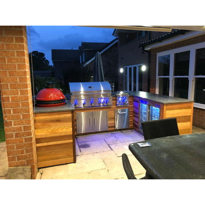 EX DISPLAY: **SALE PENDING*** Whistler Burford 5 Burner Built In Gas Barbecue. 35% OFF! Now £1430