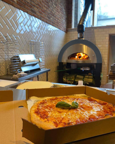 Grand Daddy Commercial Wood Fired Oven | The Biggest Pizza Oven in the UK. Cooks up to 8 pizzas in 90 seconds. Save £500. Now from £3495.