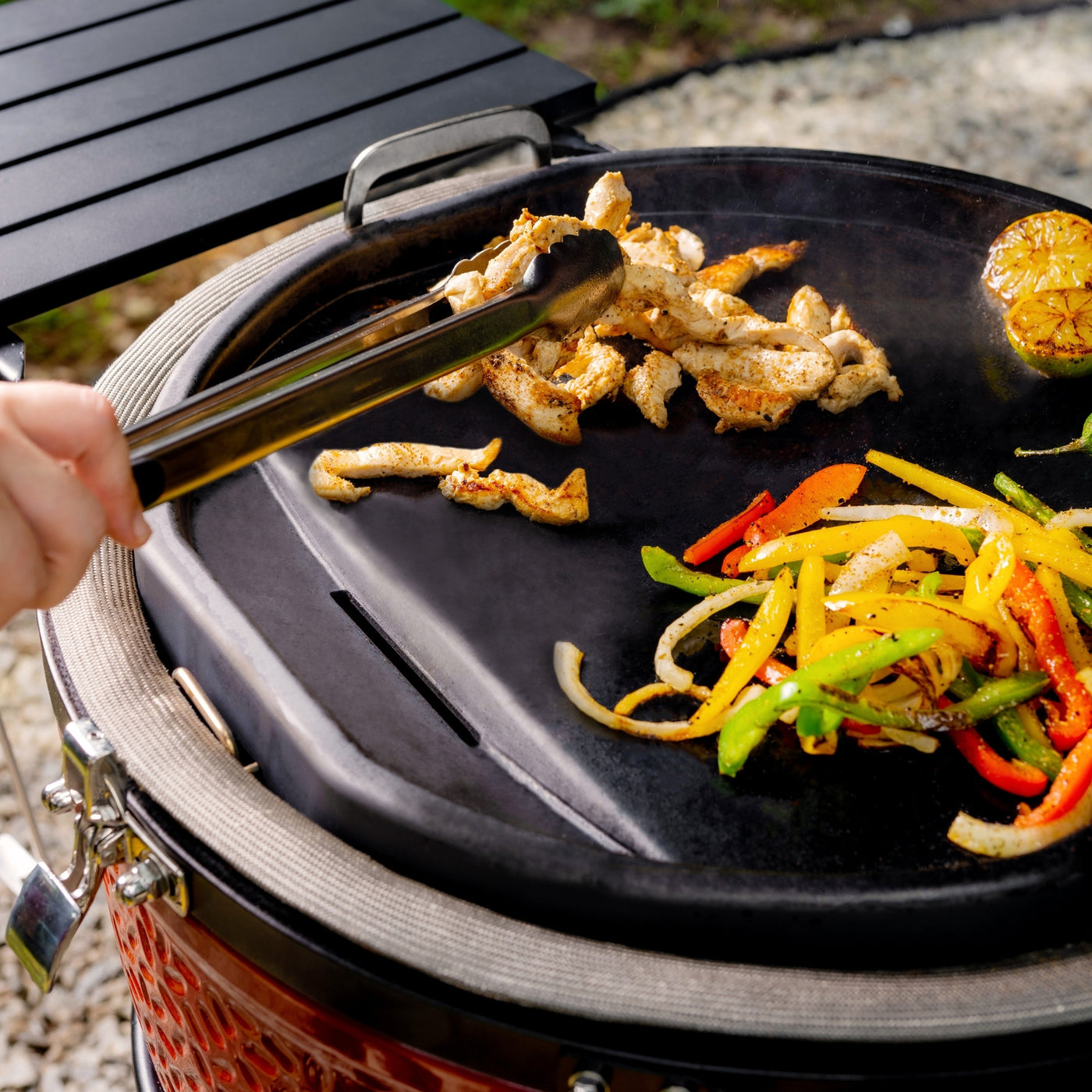 Kamado Joe Karbon Steel Griddle.