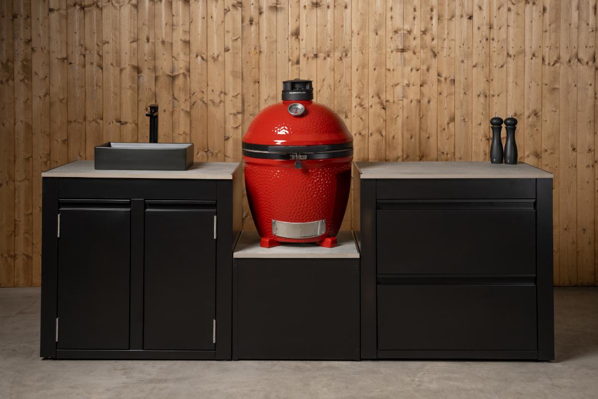 Spitfired Outdoor Kitchen 300 with Sink for Kamado Joe