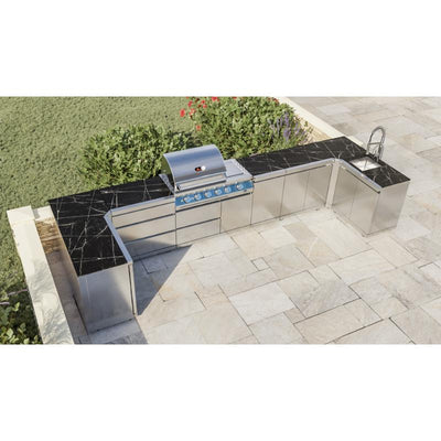 Whistler Malmesbury U-Shaped Modular Outdoor Kitchen. From £6666.99 **Free Rotisserie kit**