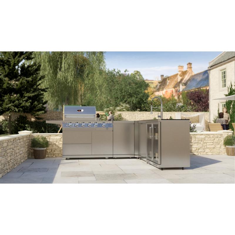 Whistler Marlborough Modular L-Shaped Outdoor Kitchen. From only £4569.99. ***Free Rotisserie kit***