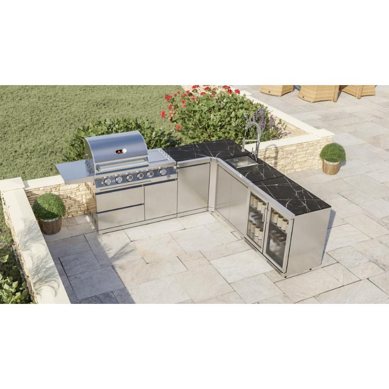 Whistler Marlborough Modular L-Shaped Outdoor Kitchen. From only £4569.99. ***Free Rotisserie kit***