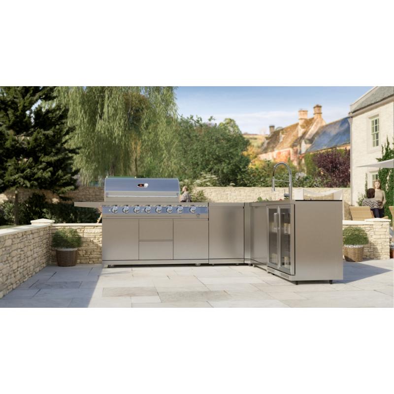 Whistler Marlborough Modular L-Shaped Outdoor Kitchen. From only £4569.99. ***Free Rotisserie kit***