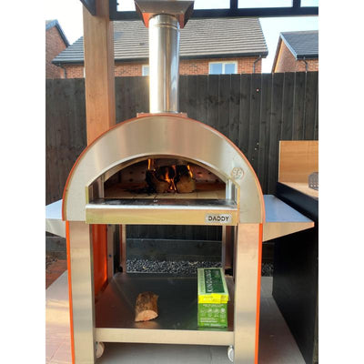 Big Daddy Commercial Grade Wood fired Pizza Oven | Cooks 4 Pizzas in 90 Seconds. Bargain at £1999