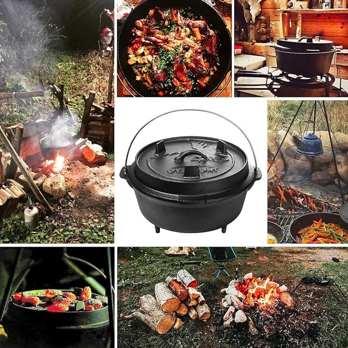 BLACK FRIDAY SALE: Overmont 8.8 Litre Dutch Oven. 30% OFF! £49.99. 1 Left