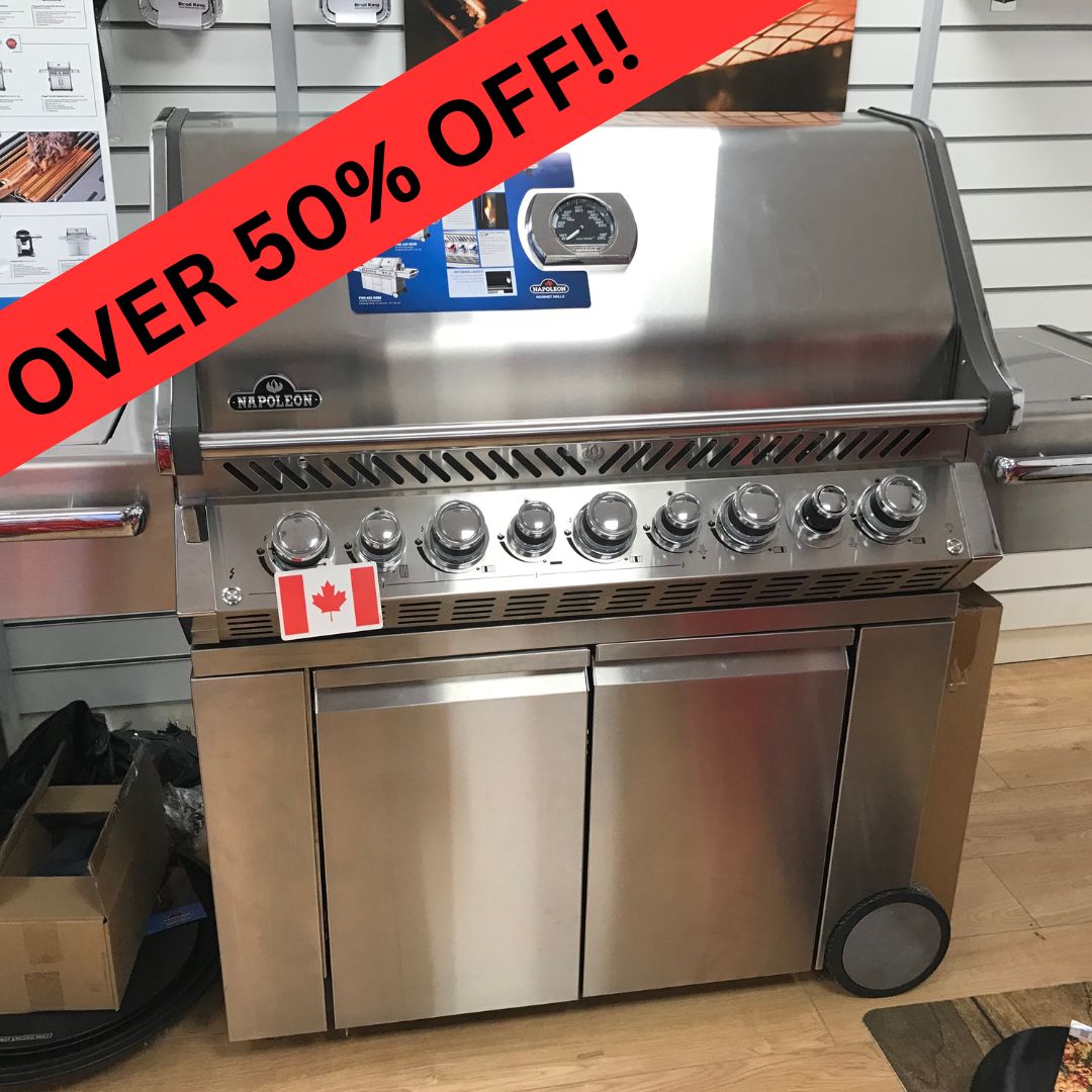 EX-DISPLAY: Napoleon Prestige Pro 665 Natural Gas Ultimate BBQ. Over 50% OFF! Only £1999