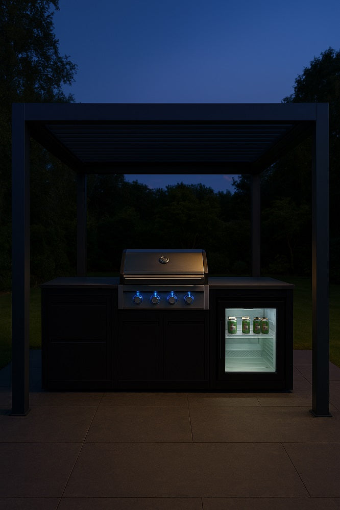 Spitfired Garden Kitchen and Gazebo Bundle. BBQ all year round at only £5995!