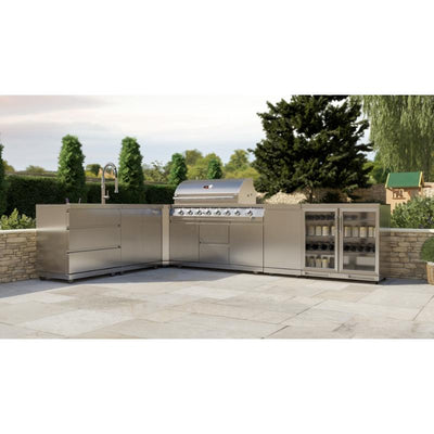 Whistler Stroud Modular L Shaped Outdoor Kitchen. From only £5419.69 ***Free Rotisserie kit***