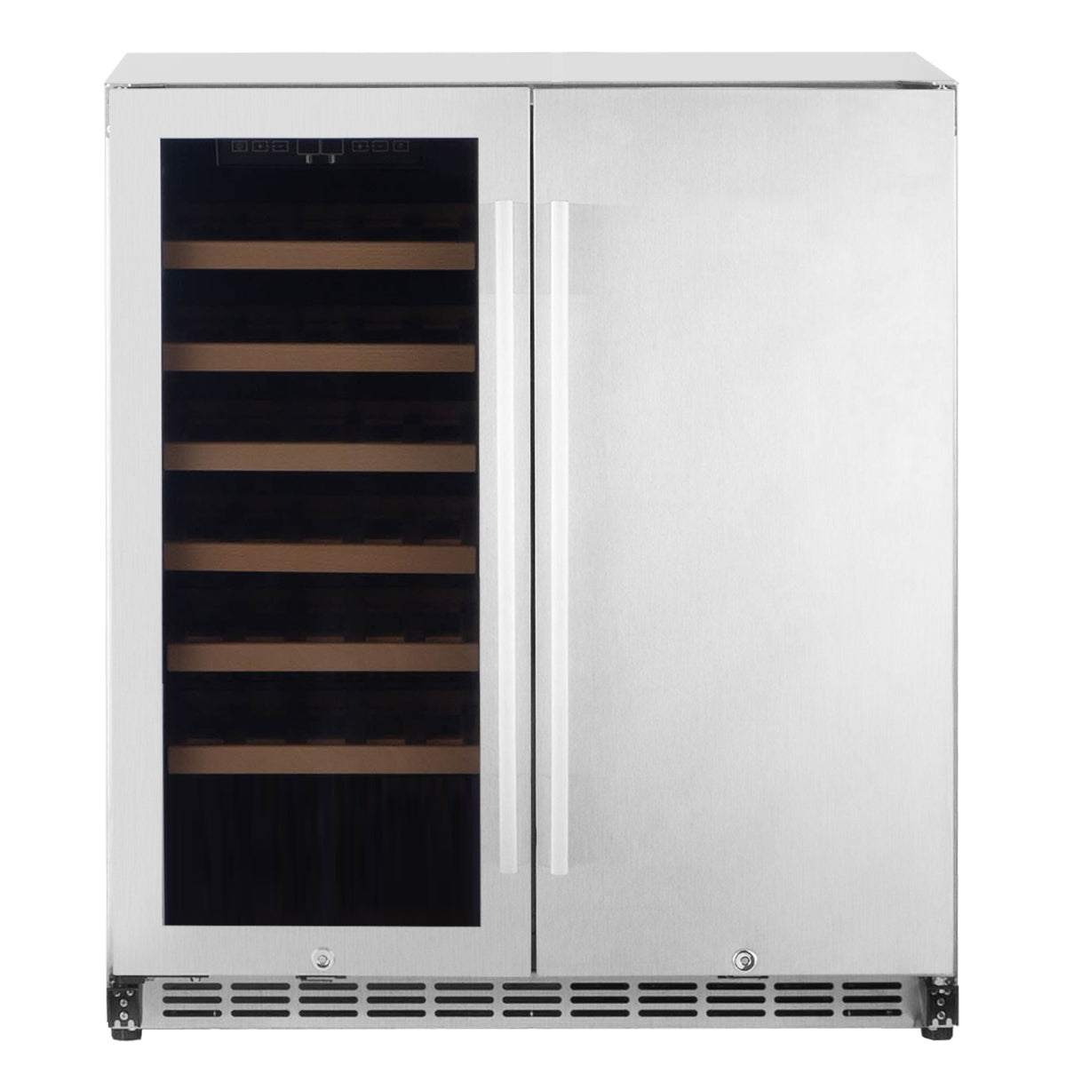Outdoor Kitchen Wine Cooler and Fridge Combo