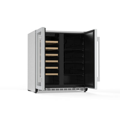 Outdoor Kitchen Wine Cooler and Fridge Combo