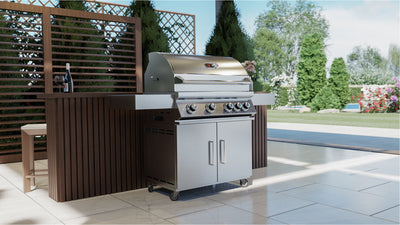 Whistler Bibury 4 Burner Gas BBQ. Now £2069
