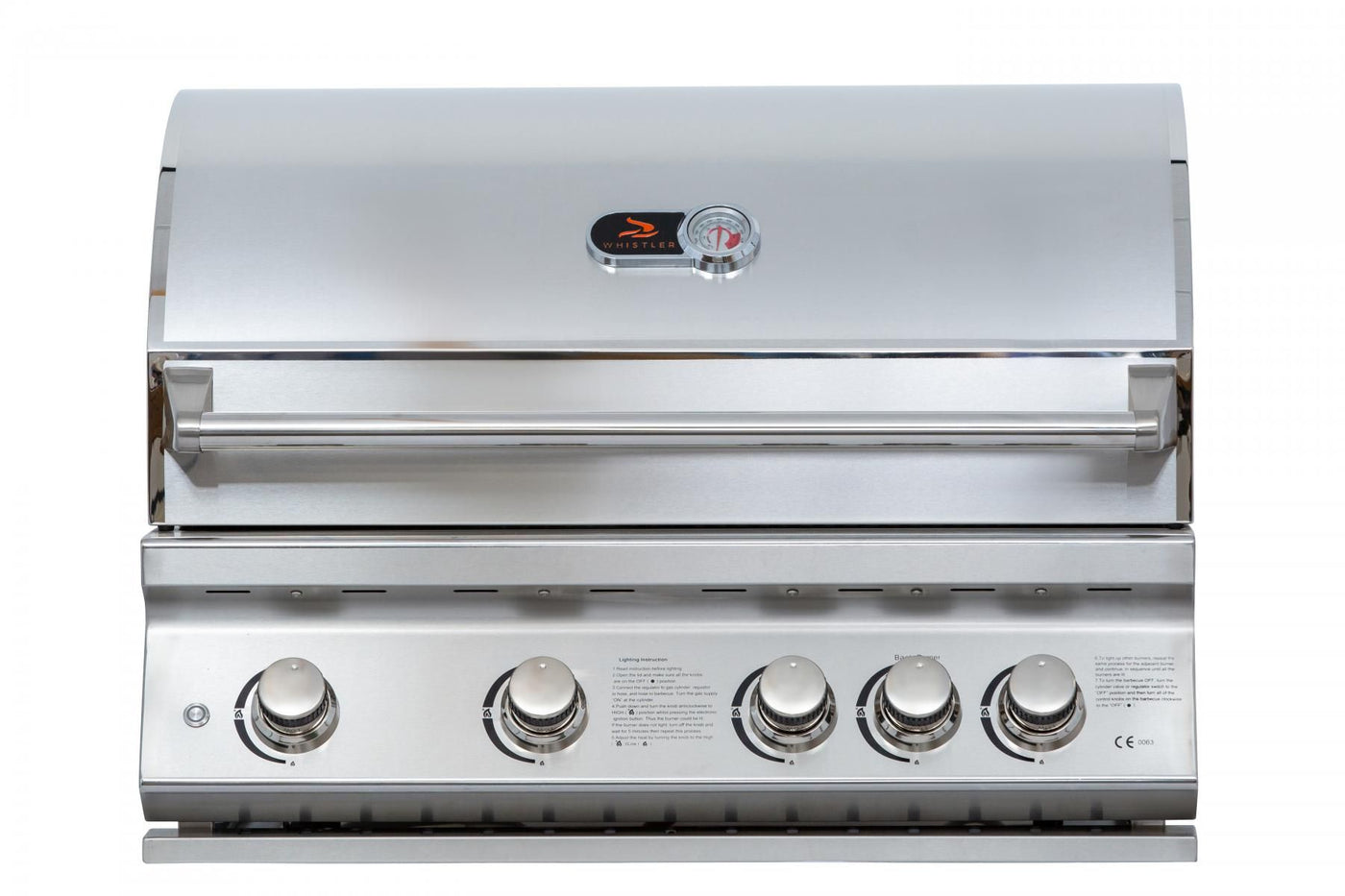 Whistler Burford 4 Burner Built In Gas Barbecue. With FREE Cover and rotisserie kit. Now only £1669
