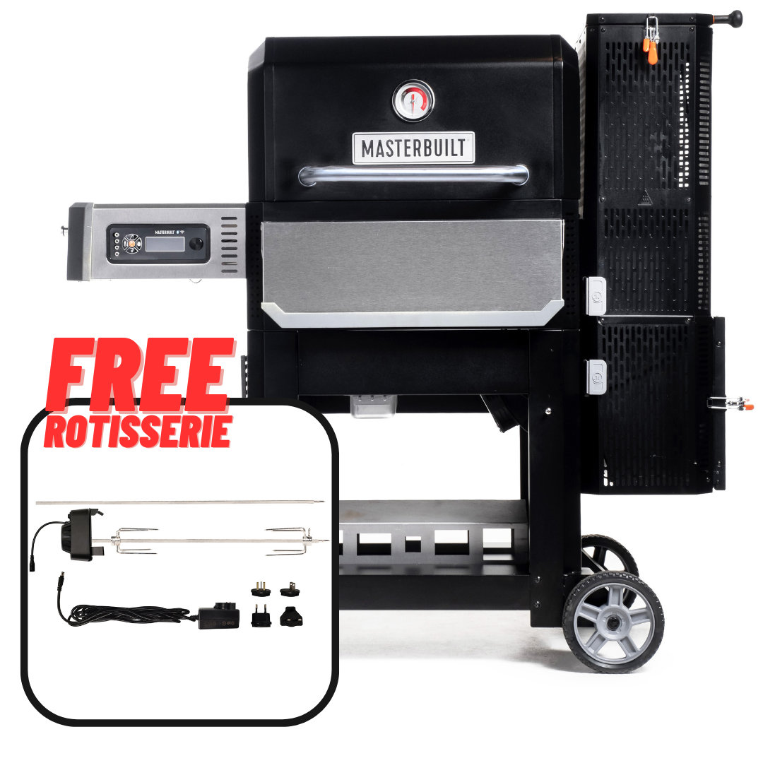 Masterbuilt Gravity Series 800- MAY PROMOTION **Free Rotisserie**