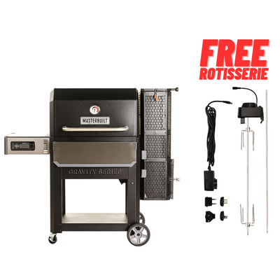 Masterbuilt Gravity Series 1050- MAY PROMOTION **Free Rotisserie**