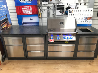 EX DISPLAY:  Napoleon Prestige Pro 500 Outdoor Kitchen Gas Barbecue. 25% OFF RRP. Now £3816.99     only £3999