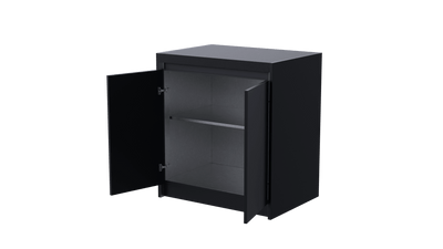 Whistler Fairford Black Double Door pack for Fairford Modular Outdoor Kitchen. GardenBox Price  £928.29