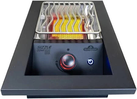 Napoleon 700 Series 10" Single Infrared Sizzle Zone Burner in Matt Black. £522.49
