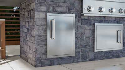 Whistler Burford Built-In Vertical Single Door in 304 stainless steel