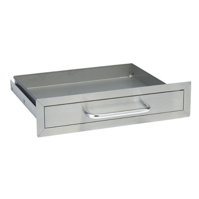 Single Drawer Built In BBQ Kit Stainless Steel by Bull BBQ - Gardenbox