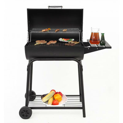 Tepro Fitchburg Barrel Charcoal BBQ - Gardenbox