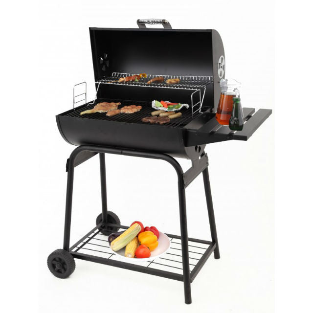 Tepro Fitchburg Barrel Charcoal BBQ - Gardenbox