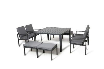 New York 9 Piece Cube Set by Maze Rattan - Gardenbox