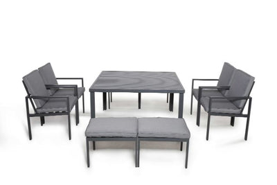 New York 9 Piece Cube Set by Maze Rattan - Gardenbox