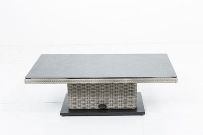 The Life Aya Lounge Set with Rise and Fall Coffee Table and extra stool