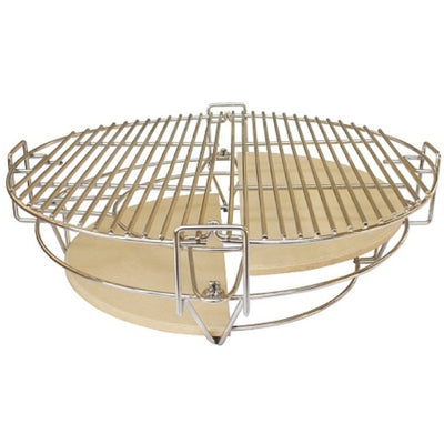 Universal Divide and Conquer Flexible Cooking System for 20" Kamado Charcoal BBQ - Gardenbox
