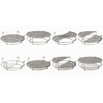 Universal Divide and Conquer Flexible Cooking System for 20" Kamado Charcoal BBQ - Gardenbox