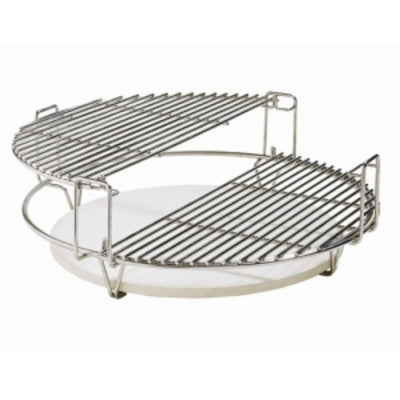 Universal Divide and Conquer Flexible Cooking System for 20" Kamado Charcoal BBQ - Gardenbox