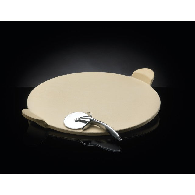 Napoleon PRO BBQ Pizza Stone with Cutting Wheel - Gardenbox