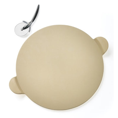 Napoleon PRO BBQ Pizza Stone with Cutting Wheel - Gardenbox