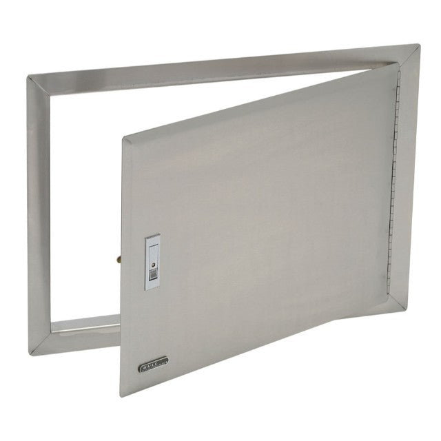 Access Door for Built In BBQ finished in Stainless Steel by Bull BBQ - Gardenbox