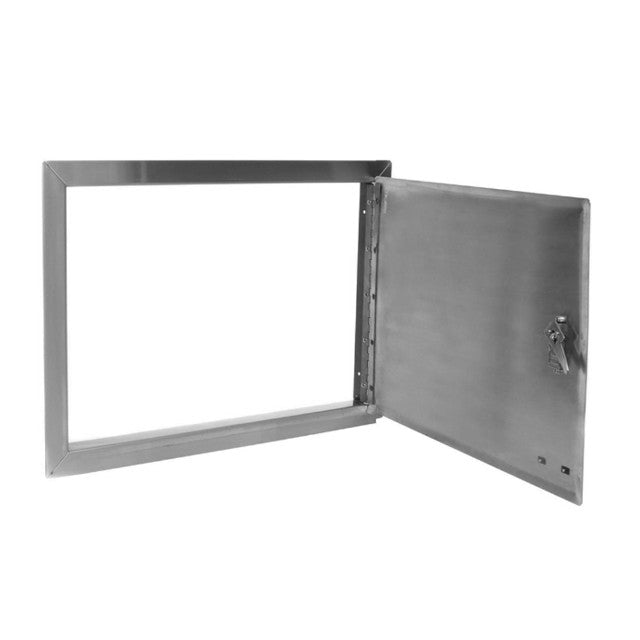 Access Door for Built In BBQ finished in Stainless Steel by Bull BBQ - Gardenbox