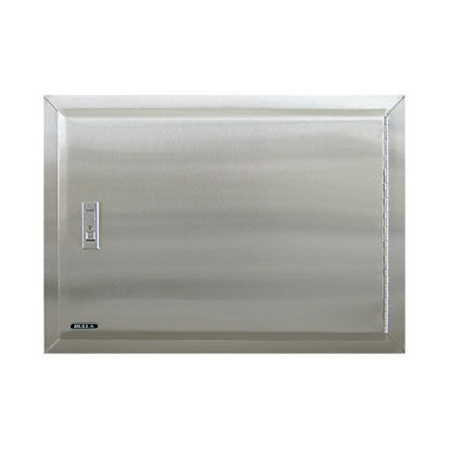 Access Door for Built In BBQ finished in Stainless Steel by Bull BBQ - Gardenbox