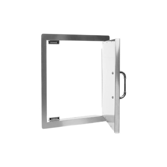 Right Opening Vertical Access Door for Built In BBQ finished in Stainless Steel by Bull BBQ - Gardenbox