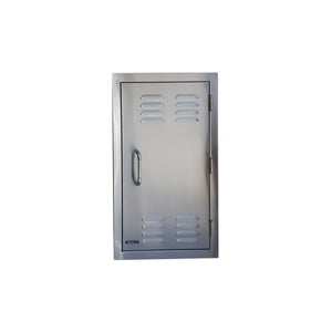 Large Vertical Ventilation Door for Built In BBQ finished in Stainless Steel by Bull BBQ - Gardenbox